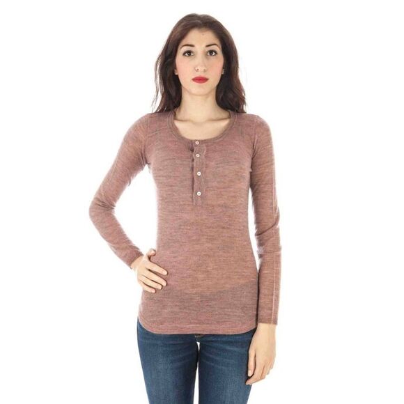 Fred Perry Pink Wool Women's Sweater - Picture 1 of 3